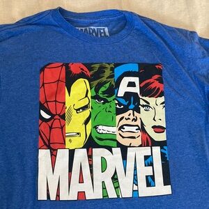 Boy’s Blue Marvel Shirt size‎ L